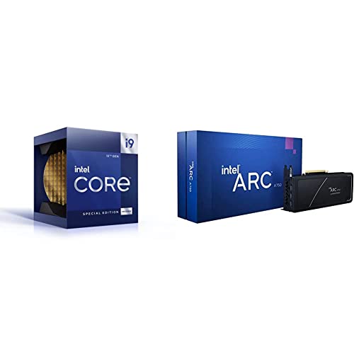 Intel Core i9-12900KS Processor 30 MB Smart Cache Box + A750 8GB PCI Express 4.0 Grafikkarte von Intel