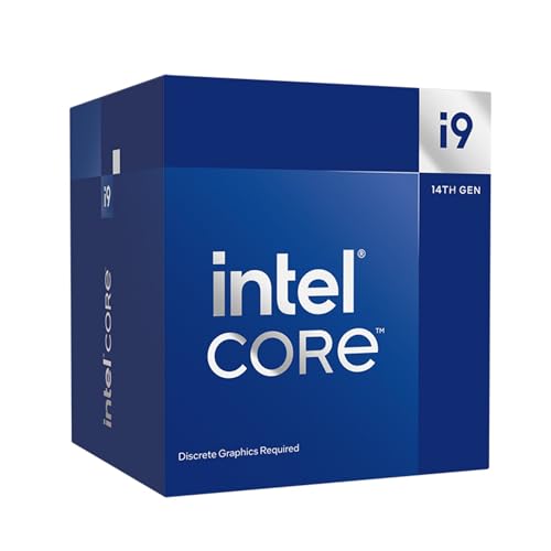 Intel Core i9-14900F Desktop-Prozessor 24 Kerne (8 P-Kerne + 16 E-Kerne) bis zu 5,8 GHz von Intel