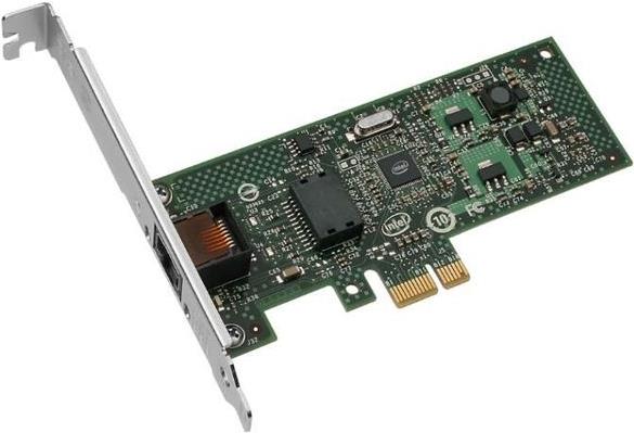 Intel Gigabit CT Desktop Adapter - Netzwerkadapter - PCIe Low Profile - 10Mb LAN, 100Mb LAN, Gigabit LAN - 10Base-T, 100Base-TX, 1000Base-T (EXPI9301CTBLK) (geöffnet) von Intel
