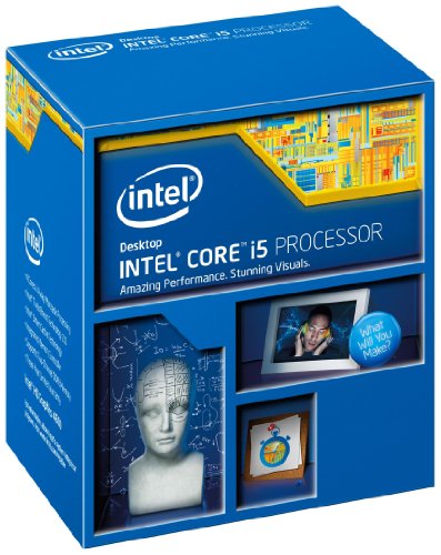 Intel Haswell Prozessor Core i5-4460 3,2 GHz-3,4 GHz 6MB Cache Sockel 1150 Box (BX80646I54460) von Intel