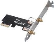 Intel Killer Wi-Fi 6E AX1675 Eingebaut WLAN 2400 Mbit/s (AX210.D2WG.NVXC) von Intel