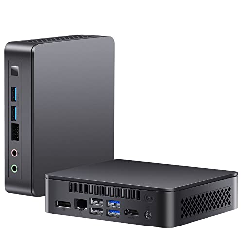 Intel Mini PC NUC 11 Essentiall mit 11th Gen N5105 bis zu 2,9 GHz 4 Kerne 4 Threads Mini Desktop Computer 16GB RAM 512GB SSD Windows 11 Pro Desktop Computer Dual 4K UHD HDMI WiFi Bluetooth v5.1 von Intel