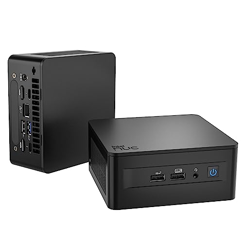 Intel NUC 13 Pro Mini PC Core i5-1340P |12 Kerne 16 Threads NUC13ANHi5 Mini Desktop Computer| 16GB RAM 1TB SSD| Windows 11 Pro Desktop Computer| 4K/8K UHD| HDMI| 2 x Thunderbolt 4| WiFi 6E| BT5,3 von Intel