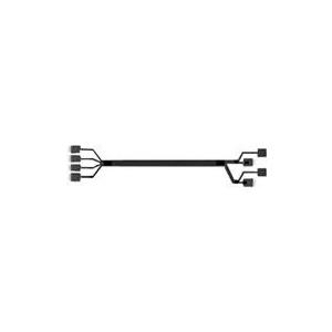 Intel - SATA- / SAS-Kabel - 4i MiniLink SAS (SFF-8611) (M) gerade bis 4i MiniLink SAS (SFF-8611) (M) rechtwinklig - 87.5 cm von Intel