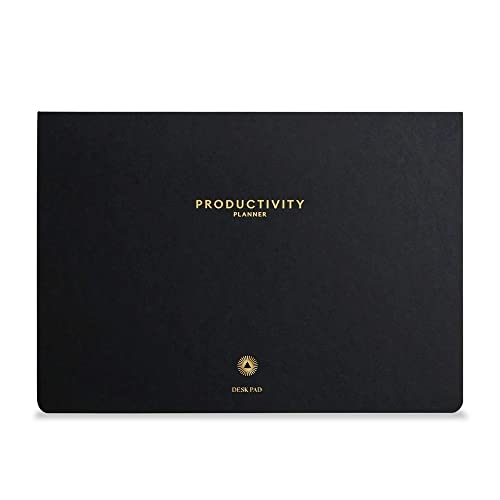 Intelligent Change A4 Undatierte Produktivität Täglich Deskpad (3 Monate) - Abreißbare To-Do-Listenblätter mit Habit und Mood Tracker - Zeitplanplaner für Zeitmanagement und Achtsamkeit von Intelligent Change