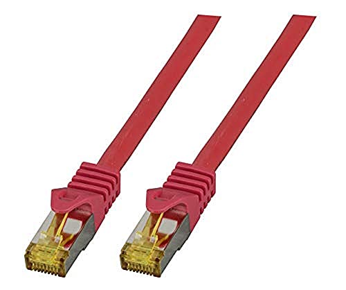 EFB Elektronik MK7001.1R RJ45 Patchkabel S/FTP, Cat.6A, LSZH, 1 m Rot von Intellinet