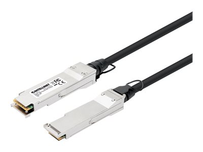 INT 2xQSFP+ DAC passiv Kabel 40G MSA 2m von Intellinet