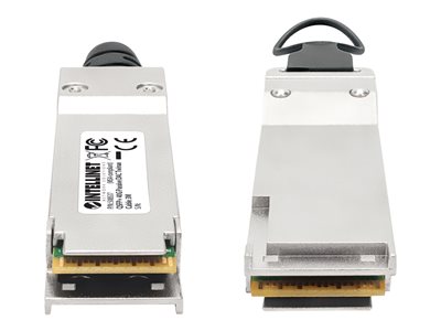 INT 2xQSFP+ DAC passiv Kabel 40G MSA 3m von Intellinet