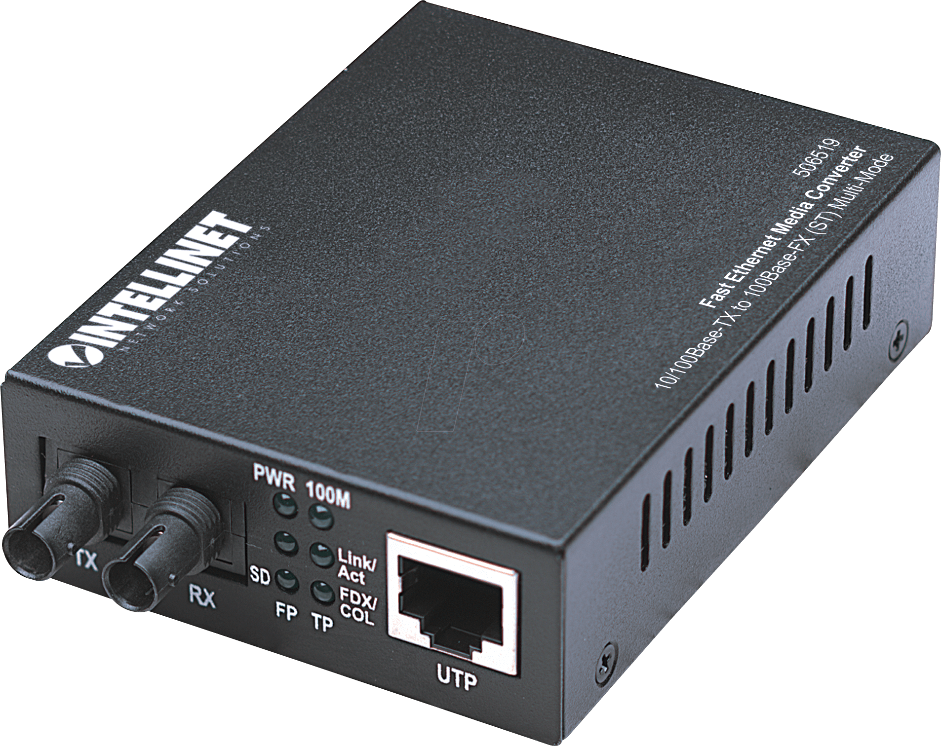INT 506519 - Medienkonverter, Fast Ethernet, ST, Multimode von Intellinet