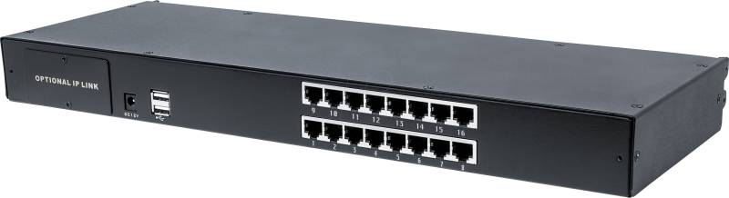 INT 507899 - 16-Port KVM Switch, Cat5/VGA von Intellinet