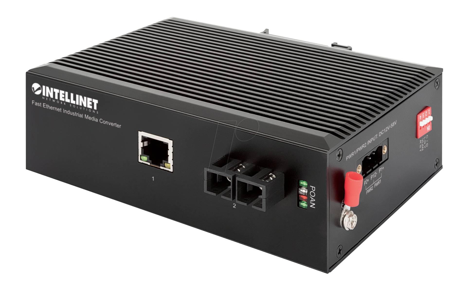 INT 508322 - Medienkonverter, Fast Ethernet, SC, Singlemode von Intellinet