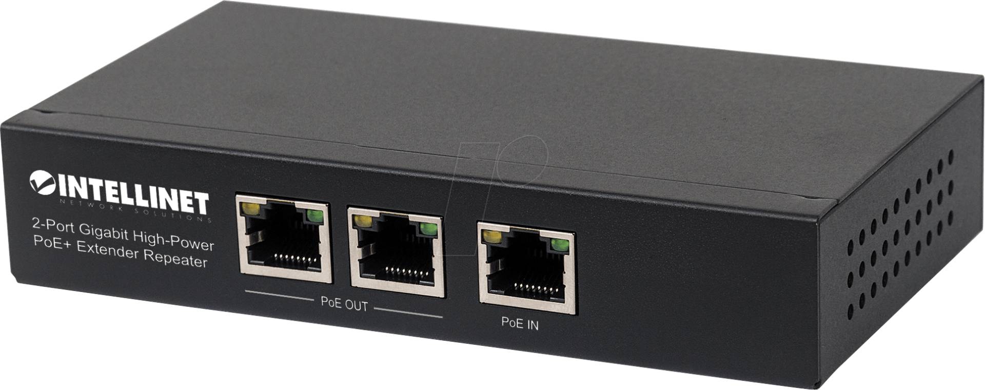 INT 561266 - Power over Ethernet(PoE+) Gigabit Extender von Intellinet
