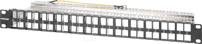 INT 721028 - Patchpanel, 19'', 48-Port, 1 HE von Intellinet