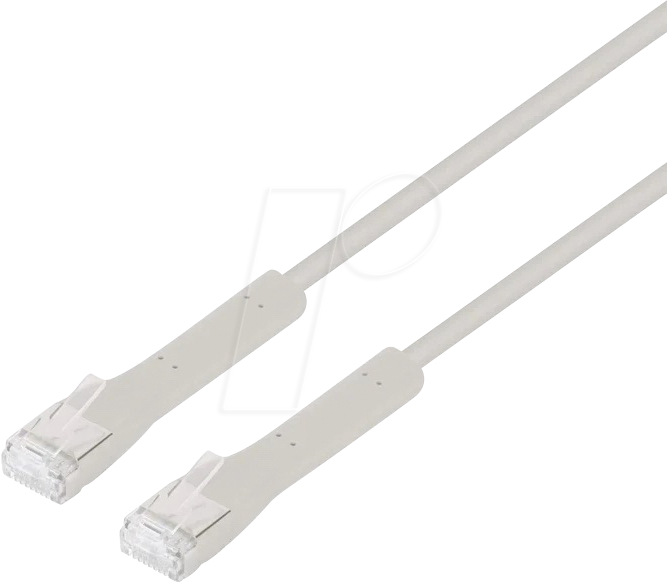 INT 745154 - Patchkabel, Cat.6a F/FTP, Slim, 2 m, grau von Intellinet
