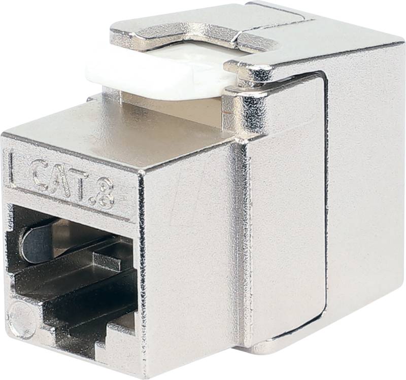INT 771887 - Cat.8.1 feldkonfektionierbarer Keystone, Metall von Intellinet