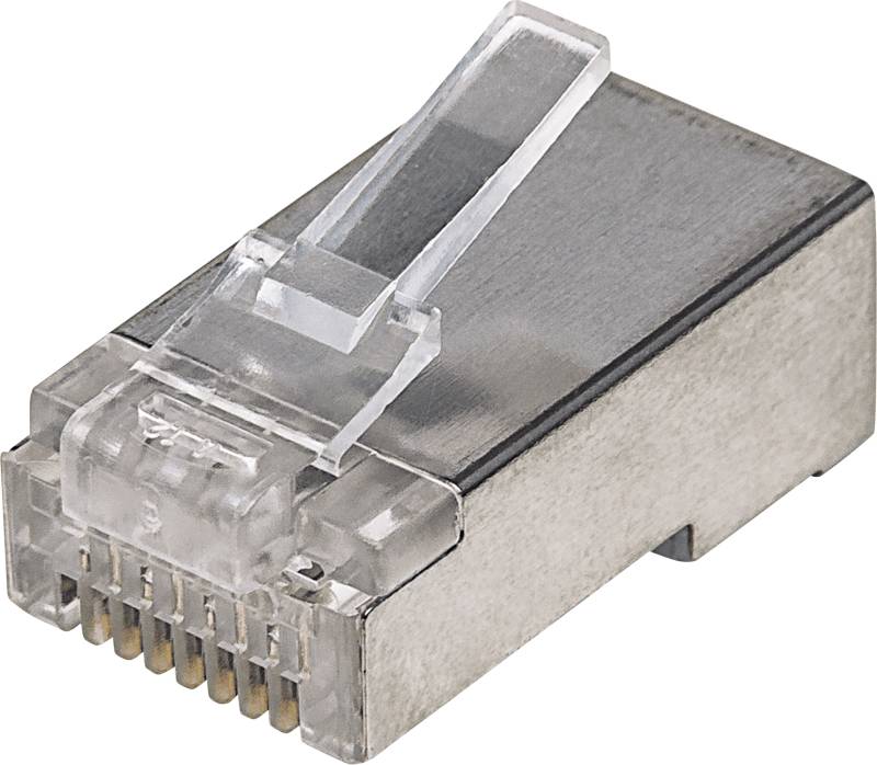 INT 790581 - CAT5e Modularstecker, UTP, 2-Punkt, 100 Stk. von Intellinet