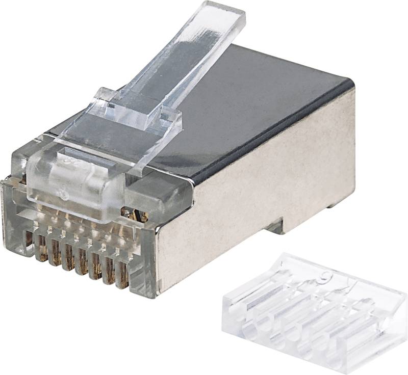 INT 790628 - CAT6 Modularstecker, STP, 3-Punkt, 90 Stk von Intellinet