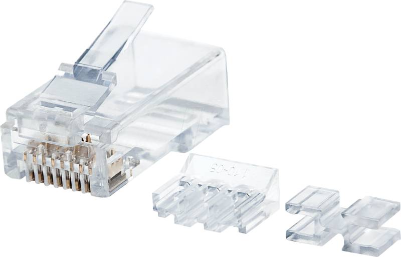INT 790659 - CAT6A Modularstecker, UTP, 3-Punkt, 80 Stk von Intellinet