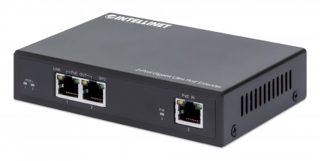 INTELLINET 2-Port Gigabit Ultra PoE Extender INTELLINET 2-Port Gigabit Ultra PoE Extender von Intellinet
