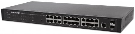 INTELLINET 24-Port Web-Managed Gigabit Ethernet Switch mit 2 SFP-Ports INTELLINET 24-Port Web-Managed Gigabit Ethernet Switch mit 2 SFP-Ports von Intellinet