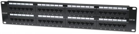 INTELLINET 48-Port Cat5e Patchpanel von Intellinet
