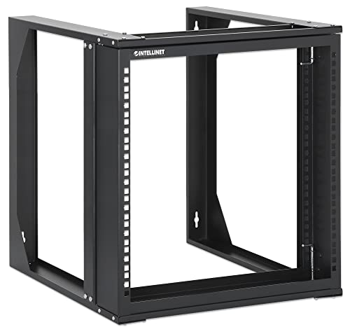 INTELLINET 716185 Wandschrank 19" Open Frame 2 Stangen Flat Pack 9U Schwarz INTELLINET 716185 Wandschrank 19" Open Frame 2 Stangen Flat Pack 9U Schwarz von Intellinet