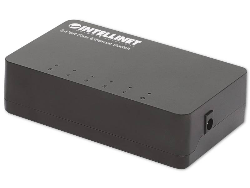 INTELLINET Ethernet Switch 561723 5-Port, schwarz von Intellinet