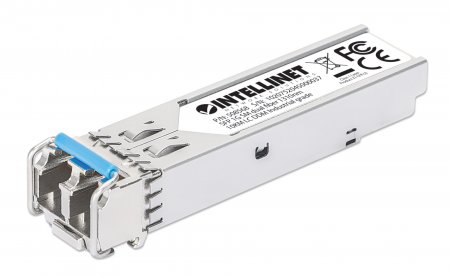 INTELLINET Gigabit SFP-Modul / Mini-GBIC Industrie-Transceiver für LWL-Kabel von Intellinet