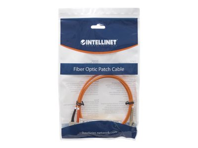 INTELLINET LWL Anschlusskabel LC/SC 1m Multimode OM2 orange INTELLINET LWL Anschlusskabel LC/SC 1m Multimode OM2 orange von Intellinet