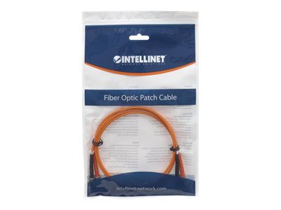 INTELLINET LWL Anschlusskabel ST/ST 1m  Multimode OM1 orange von Intellinet