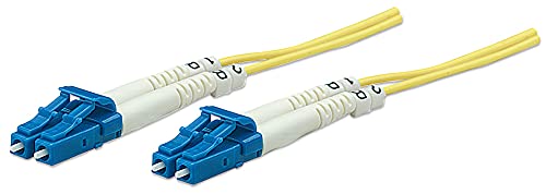 INTELLINET LWL Kabel LC/LC OS2 2m gelb 9/125um Duplex Singlemode von Intellinet