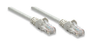 INTELLINET Patchkabel RJ45 U/UTP Cat5e 1.0m Hebelschutz grau INTELLINET Patchkabel RJ45 U/UTP Cat5e 1.0m Hebelschutz grau von Intellinet