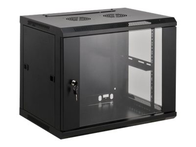 INTELLINET Wandverteiler 12HE 600x450mm schwarz,montiert INTELLINET Wandverteiler 12HE 600x450mm schwarz,montiert von Intellinet