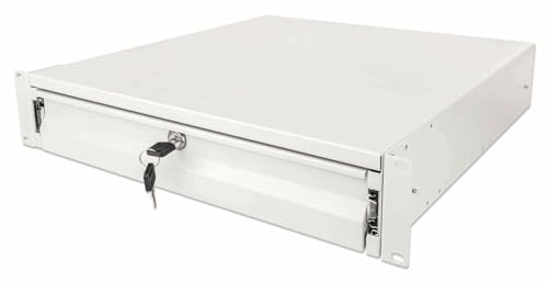 Intellinet 19" Schublade 2HE abschließbar 466mm tief grau Intellinet 19" Schublade 2HE abschließbar 466mm tief grau von Intellinet
