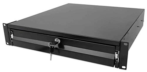 Intellinet 19" Schublade 2HE abschließbar 466mm tief schwarz Intellinet 19" Schublade 2HE abschließbar 466mm tief schwarz von Intellinet