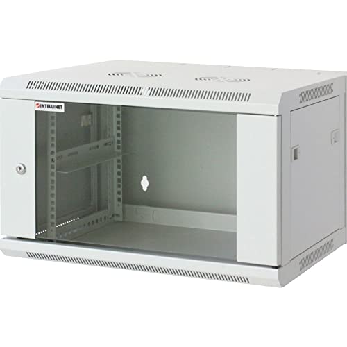 Intellinet 19" Wandverteiler 12HE 63,5x60x60 montiert grau 711913 Intellinet 19" Wandverteiler 12HE 63,5x60x60 montiert grau 711913 von Intellinet