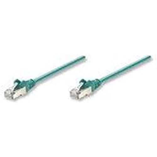 Intellinet 330541 Netzwerkkabel Patchkabel Cat5e Compatible CCA SF/UTP PVC RJ45, 2m grün von Intellinet