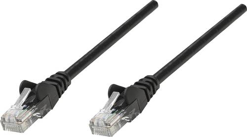 Intellinet 342100 RJ45 Netzwerkkabel, Patchkabel CAT 6 U/UTP 15.00m Schwarz 1St. von Intellinet