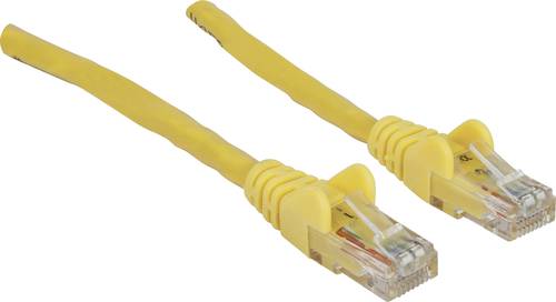 Intellinet 342353 RJ45 Netzwerkkabel, Patchkabel CAT 6 U/UTP 1.50m Gelb von Intellinet