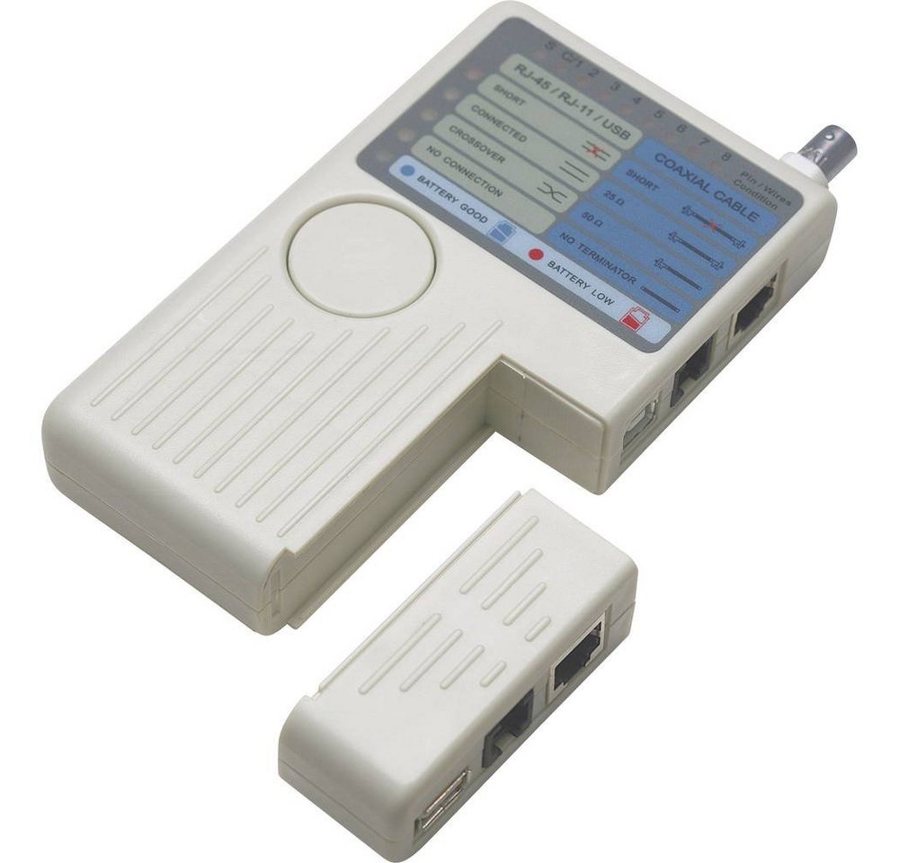 Intellinet 4-in-1 Kabeltester Netzwerk-Adapter von Intellinet