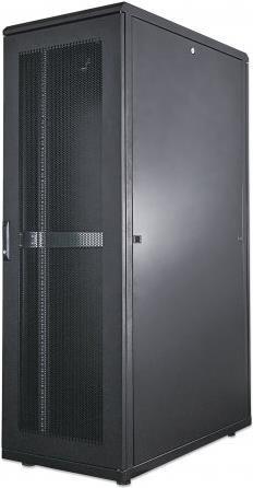 Intellinet 48,30cm (19") Serverschrank - 36 HE - 1728 (H) x 600 (B) x 1200 (T) mm - Schutzklasse IP20 - vollst�ndig montiert - schwarz (715164) von Intellinet