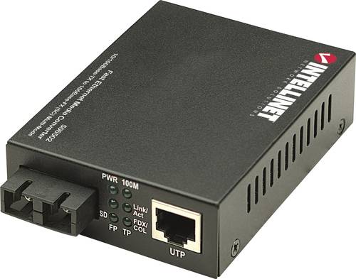Intellinet 506502 LAN, SC Duplex Netzwerk-Medienkonverter 100MBit/s von Intellinet