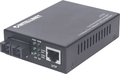 Intellinet 507332 SC Duplex Netzwerk-Medienkonverter 100MBit/s von Intellinet