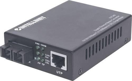 Intellinet 507349 SC Duplex Netzwerk-Medienkonverter 1 GBit/s Intellinet 507349 SC Duplex Netzwerk-Medienkonverter 1 GBit/s von Intellinet