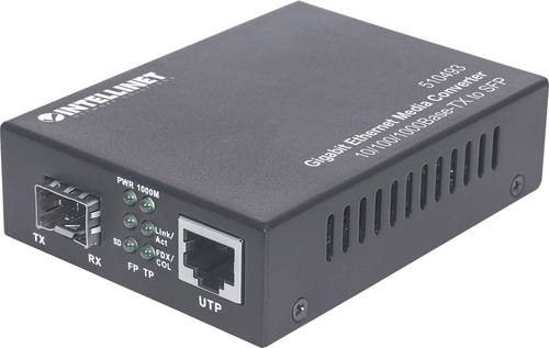 Intellinet 510493 LAN, SFP Netzwerk-Medienkonverter 1 GBit/s von Intellinet