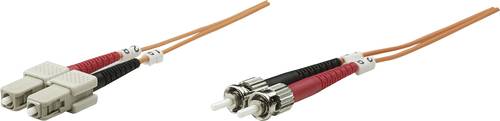 Intellinet 515795 Glasfaser LWL Anschlusskabel [1x ST-Stecker - 1x SC-Stecker] 62,5/125 µ Multimode von Intellinet