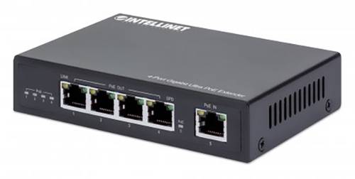 Intellinet 561617 PoE Extender 10 / 100 / 1000MBit/s IEEE 802.3af (12.95 W), IEEE 802.3at (25.5 W), von Intellinet