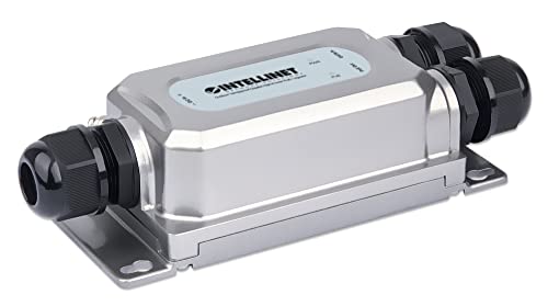 Intellinet 561778 Gigabit Poe+ High-Power Injektor für den Außenbereich Silber von Intellinet