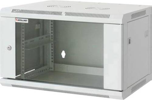 Intellinet 711722 19 Zoll Wandgehäuse (B x H x T) 570 x 370 x 450mm 6 HE Lichtgrau (RAL 7035) von Intellinet