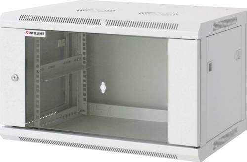 Intellinet 711784 19 Zoll Wandgehäuse (B x H x T) 570 x 500 x 450mm 9 HE Lichtgrau (RAL 7035) von Intellinet